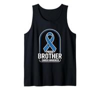 Proud Brother Cancer Awareness Prostate Cancer Awareness Tank Top