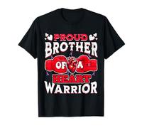 Proud Brother Of A Heart Warrior CHD Awareness T-Shirt
