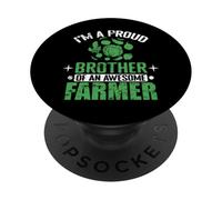 Proud Brother Of An Awesome Farmer PopSockets Adhesive PopGrip