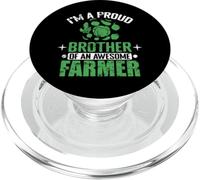 Proud Brother Of An Awesome Farmer PopSockets PopGrip for MagSafe