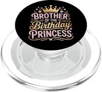 Proud Brother Of The Birthday Princess Kids PopSockets PopGrip for MagSafe