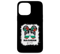 Proud Bulgarian Girl Kids Bulgaria Flag Pride Roots Girls Case for iPhone 13 Pro Max