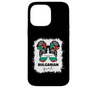 Proud Bulgarian Girl Kids Bulgaria Flag Pride Roots Girls Case for iPhone 14 Pro Max