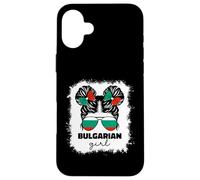 Proud Bulgarian Girl Kids Bulgaria Flag Pride Roots Girls Case for iPhone 16 Plus
