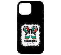 Proud Bulgarian Girl Kids Bulgaria Flag Pride Roots Girls Case for iPhone 16 Pro Max