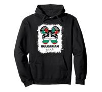 Proud Bulgarian Girl Kids Bulgaria Flag Pride Roots Girls Pullover Hoodie