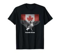 Proud Canadian Flag Canada Goose T-Shirt