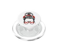 Proud Canadian Girl Canada Flag PopSockets PopGrip for MagSafe