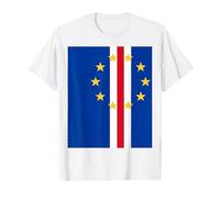 Proud Cape Verde Country Flag Competition Root Family Wear T-Shirt