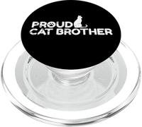 Proud Cat Brother Cat Lover PopSockets PopGrip for MagSafe