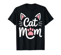 Proud Cat Mom for Cat Lady Humor and Pet Life Fans T-Shirt