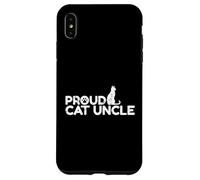 Proud Cat Uncle Feline Paw Fun Case for iPhone XS Max