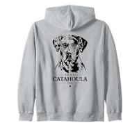 Proud Catahoula Dad Funny Dog Owners Catahoula Leopard Dog Zip Hoodie