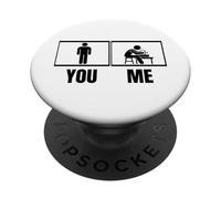 Proud Ceramic Artist Funny Men Pottery PopSockets Adhesive PopGrip