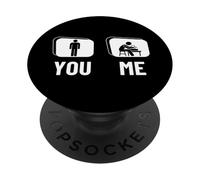 Proud Ceramic Artist Funny Men Pottery PopSockets Adhesive PopGrip