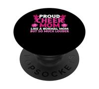 Proud Cheer Mom Like A Normal Mom But So Much Louder Mother PopSockets Adhesive PopGrip