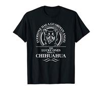 Proud Chihuahua Guardian Angel dog mom gift present T-Shirt