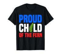 Proud Child of The Fern New Zealand Silverfern T-Shirt