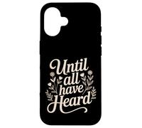 Proud Christian Faith Jesus Christ God Until All Have Heard Case for iPhone 16