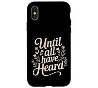 Proud Christian Faith Jesus Christ God Until All Have Heard Case for iPhone X/XS