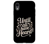 Proud Christian Faith Jesus Christ God Until All Have Heard Case for iPhone XR