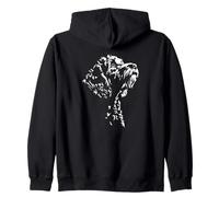 Proud Cockapoo portrait dog mom Cockapoo dog Zip Hoodie