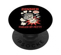 Proud Cook Humor Cooking Mode Activated Kitchen Chaos Style PopSockets Adhesive PopGrip