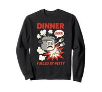 Proud Cook Humor Cooking Mode Activated Kitchen Chaos Style Sweatshirt