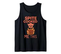 Proud Cook Humor Cooking Mode Activated Kitchen Chaos Style Tank Top