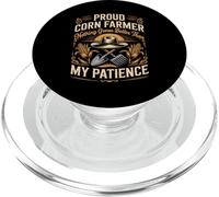 Proud Corn Farmer Nothing Grows Better Funny Saying PopSockets PopGrip for MagSafe