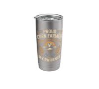 Proud Corn Farmer Nothing Grows Better Funny Saying Stainless Steel Insulated Tumbler