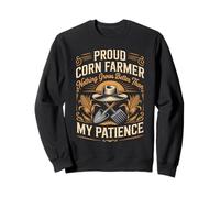 Proud Corn Farmer Nothing Grows Better Funny Saying Sweatshirt