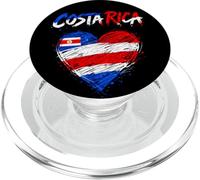 Proud Costa Rica Heart PopSockets PopGrip for MagSafe