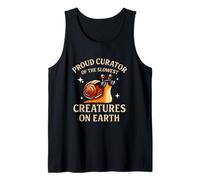 Proud Curator Of The Slowest Creatures On Earth Snail Tank Top