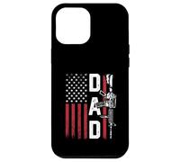 Proud Dad Daddy Gun Rights AR-15 American Flag Father's Day Case for iPhone 12 Pro Max