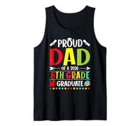 Proud Dad of a Class of 2026 8th Grade Graduate Tank Top