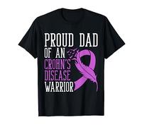 Proud Dad Of A Crohn's Disease Warrior T-Shirt