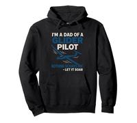 Proud Dad Of A Glider Pilot Flight Gliding Soaring Aircraft Pullover Hoodie