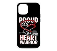 Proud Dad Of A Heart Warrior CHD Coronary Heart Disease Case for iPhone 12/12 Pro