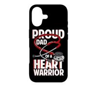 Proud Dad Of A Heart Warrior CHD Coronary Heart Disease Case for iPhone 17
