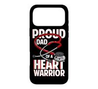 Proud Dad Of A Heart Warrior CHD Coronary Heart Disease Case for iPhone 17 Pro Max