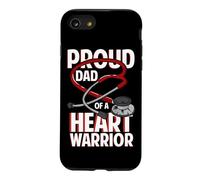 Proud Dad Of A Heart Warrior CHD Coronary Heart Disease Case for iPhone SE (2020) / 7/8