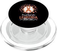 Proud Dad Of A Leukemia Warrior Stem Cell Transplant PopSockets PopGrip for MagSafe