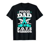 Proud Dad Of A POTS Warrior Orthostatic Awareness Father T-Shirt