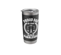 Proud Dad of A Very Talented Paralegal Stainless Steel Insulated Tumbler