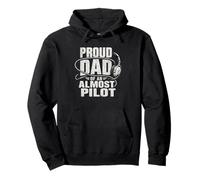 Proud Dad of an Almost Pilot Aviation Pullover Hoodie