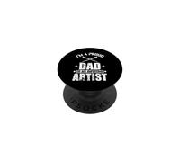 Proud Dad of an Awesome Artist Father Painter PopSockets Adhesive PopGrip