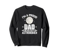 Proud Dad of an Awesome Astronomer Moon Stars Sweatshirt