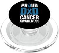 Proud Dad Prostate Cancer Awareness Support PopSockets PopGrip for MagSafe