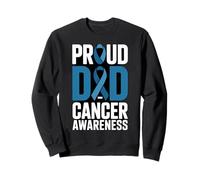 Proud Dad Prostate Cancer Awareness Support Sweatshirt